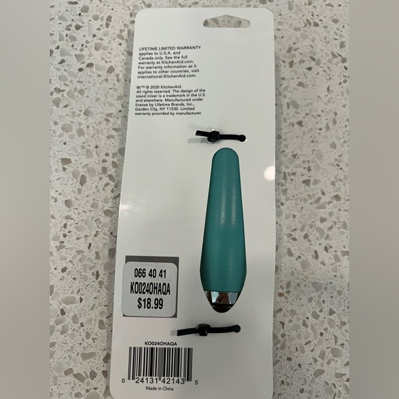 KitchenAid Aqua Handle Kitchen Tool-Angled Turner - Picture 3 of 4